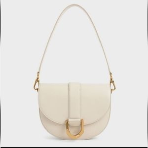 Charles & Keith Gabane Saddle Bag